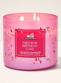 Milk Bar Birthday Cake 3-Wick Candle