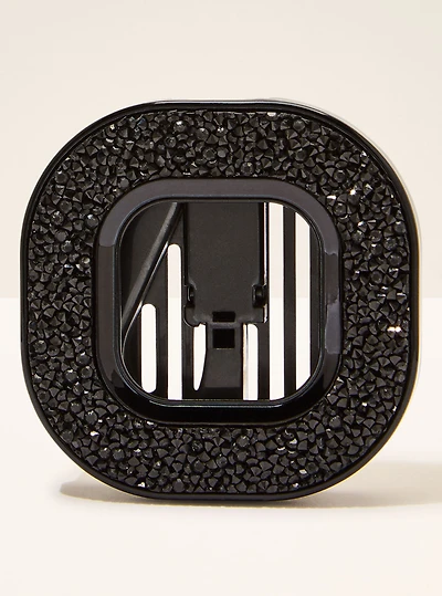 Black Glitter Car Fragrance Holder