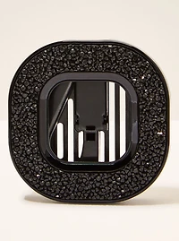 Black Glitter Car Fragrance Holder