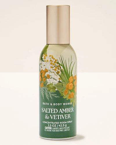 Salted Amber & Vetiver Concentrated Room Spray