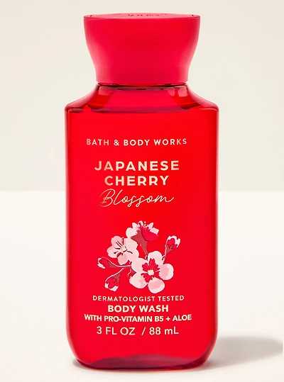 Japanese Cherry Blossom Travel Size Body Wash