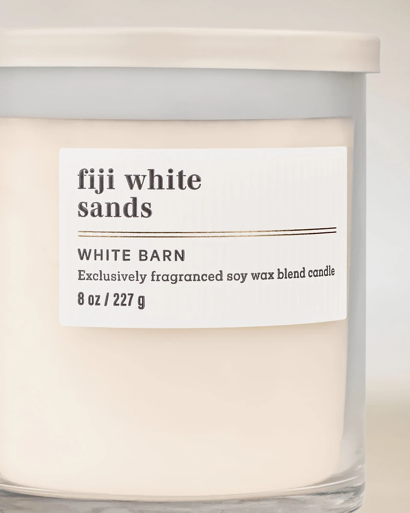 Fiji White Sands Single Wick Candle