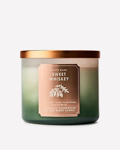 Sweet Whiskey 3-Wick Candle