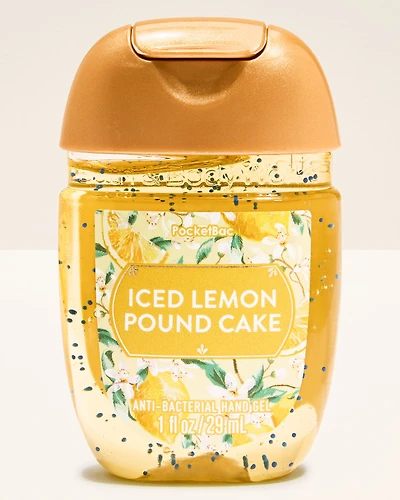 Iced Lemon Pound Cake PocketBac Hand Sanitizer