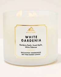 White Gardenia 3-Wick Candle