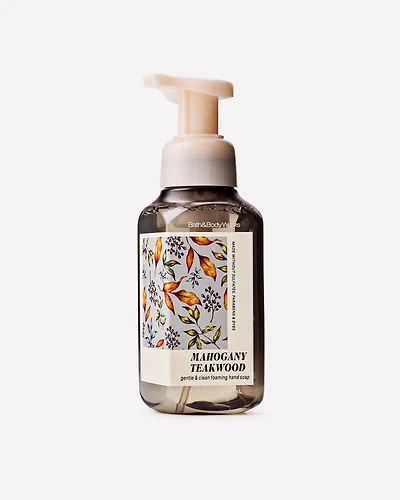 Mahogany Teakwood Gentle & Clean Foaming Hand Soap