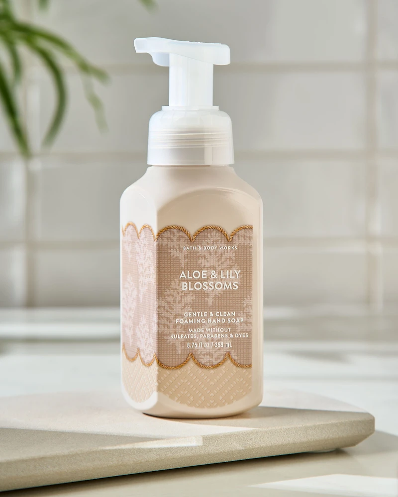 Aloe & Lily Blossoms Gentle & Clean Foaming Hand Soap
