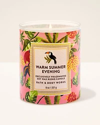 Warm Summer Evening Single Wick Candle