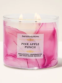 Pink Apple Punch 3-Wick Candle