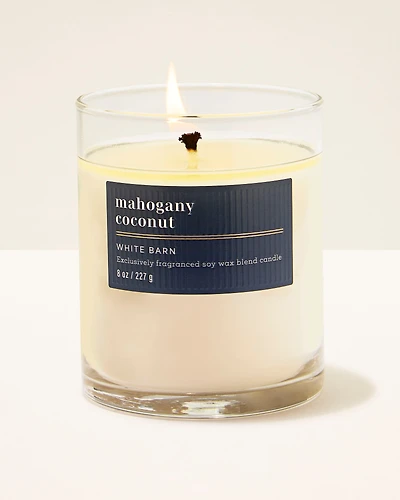 Mahogany Coconut Single Wick Candle