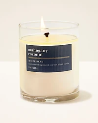 Mahogany Coconut Single Wick Candle