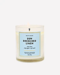 Sun Drenched Linen Single Wick Candle
