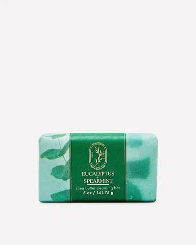 Eucalyptus Spearmint Shea Butter Cleansing Bar
