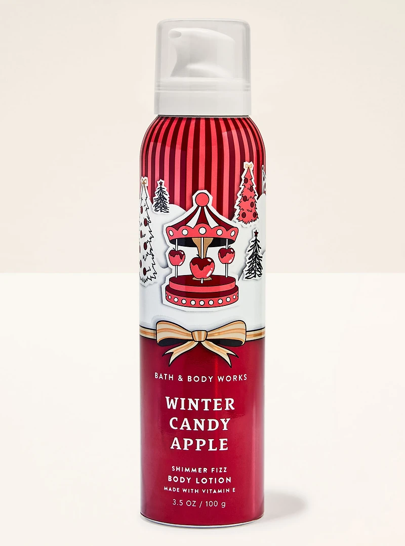 Winter Candy Apple Shimmer Fizz Body Lotion