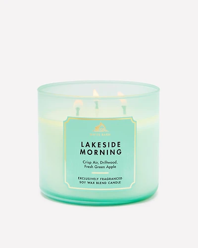 Lakeside Morning 3-Wick Candle