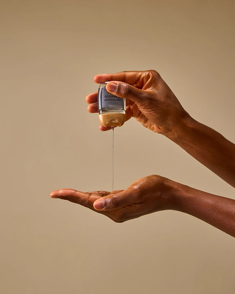 Mahogany Teakwood PocketBac Hand Sanitizer