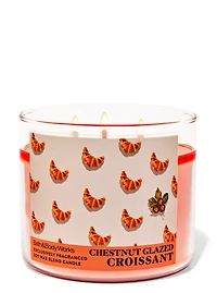 Chestnut Glazed Croissant 3-Wick Candle