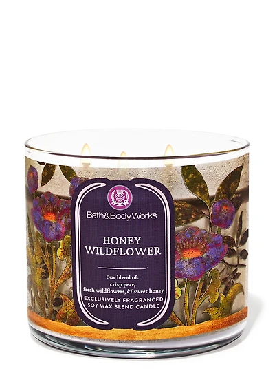 Honey Wildflower 3-Wick Candle