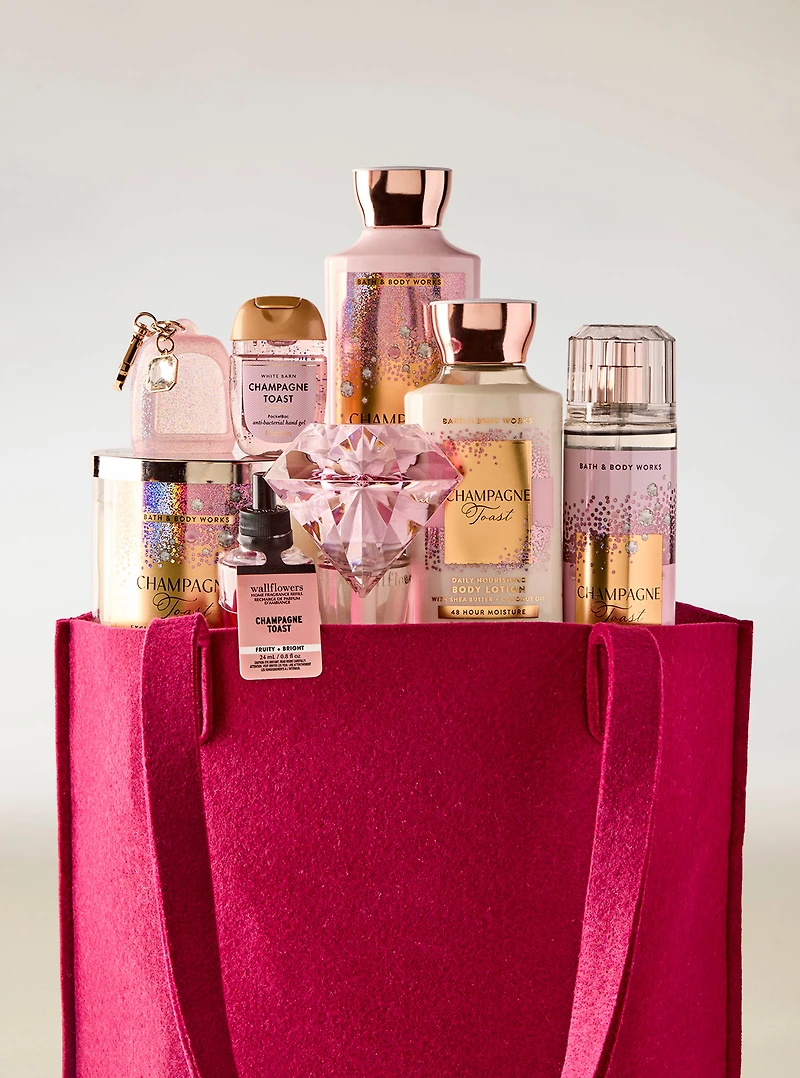 Champagne Toast Iconic 9-piece Bundle Gift Set