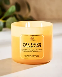 Iced Lemon Pound Cake 3-Wick Candle