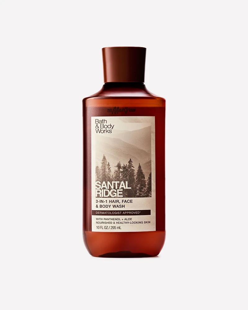Santal Ridge 3-in-1 Hair, Face & Body Wash