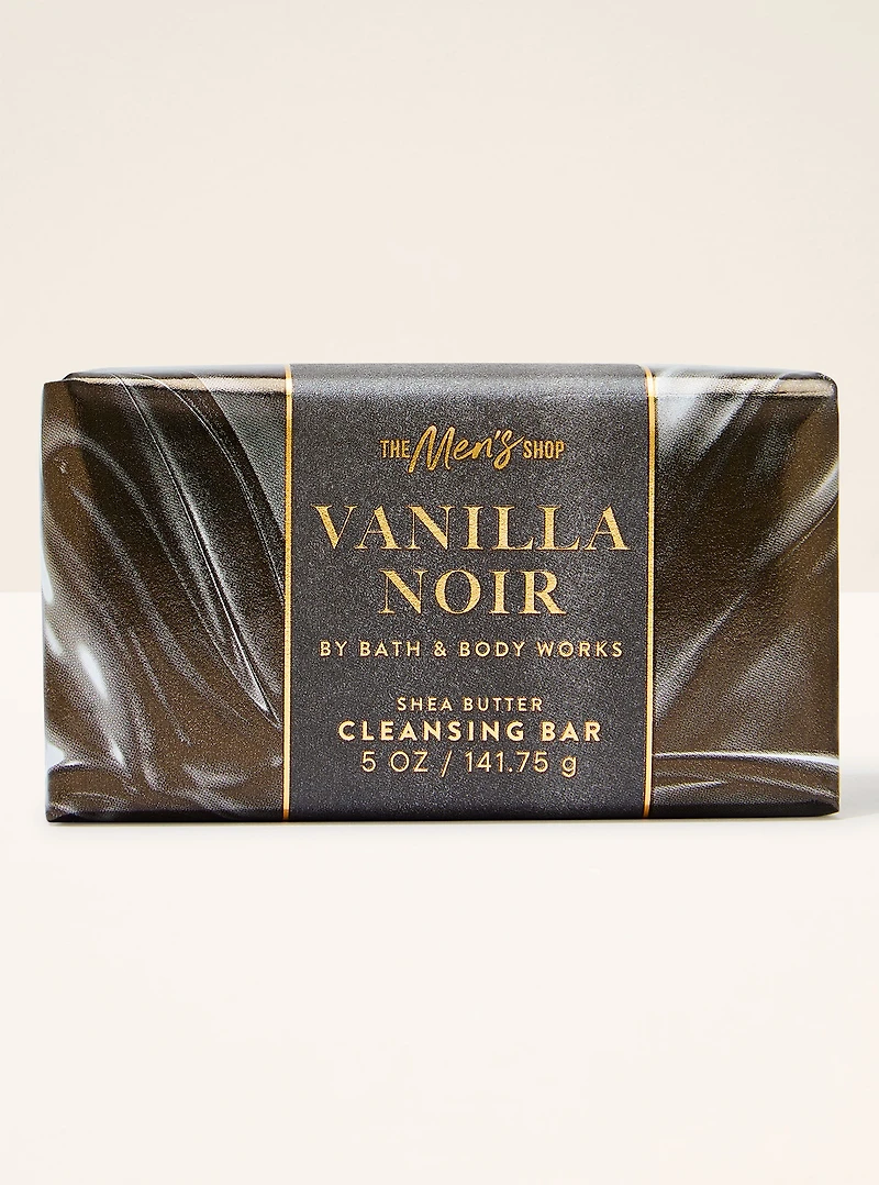 Vanilla Noir Shea Butter Cleansing Bar