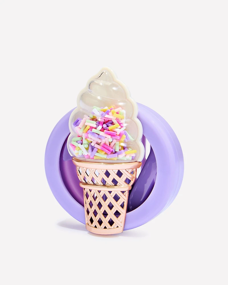Soft Serve Cone with Sprinkles Car Fragrance Holder