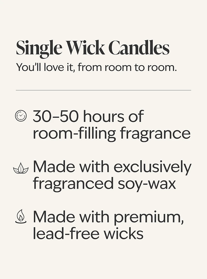 Eucalyptus Spearmint Single Wick Candle
