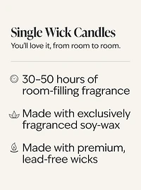 Eucalyptus Spearmint Single Wick Candle