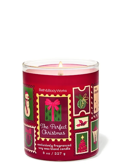 The Perfect Christmas Single Wick Candle