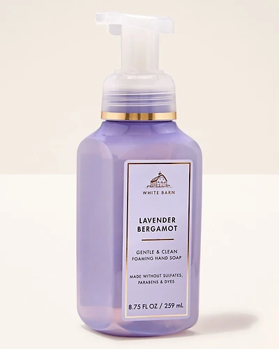 Lavender Bergamot Gentle & Clean Foaming Hand Soap