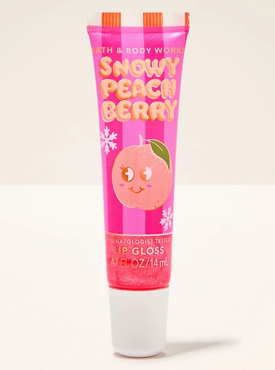 Snowy Peach Berry Lip Gloss
