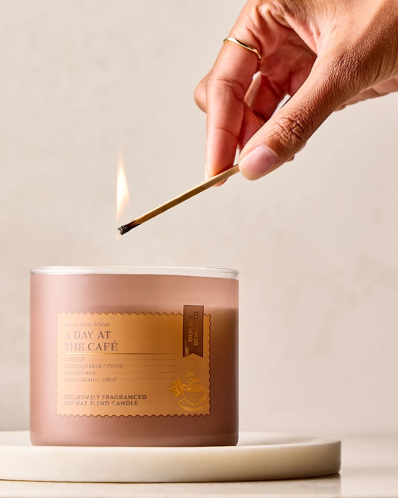A Day At The Cafe 3-Wick Candle