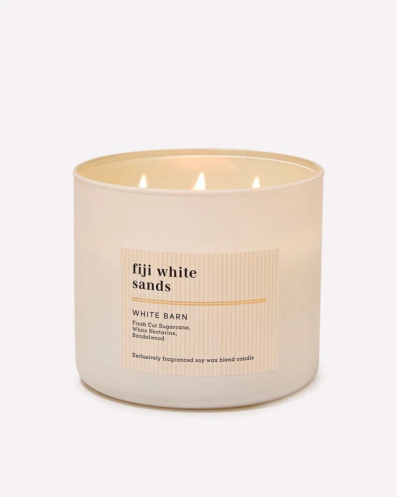 Fiji White Sands 3-Wick Candle