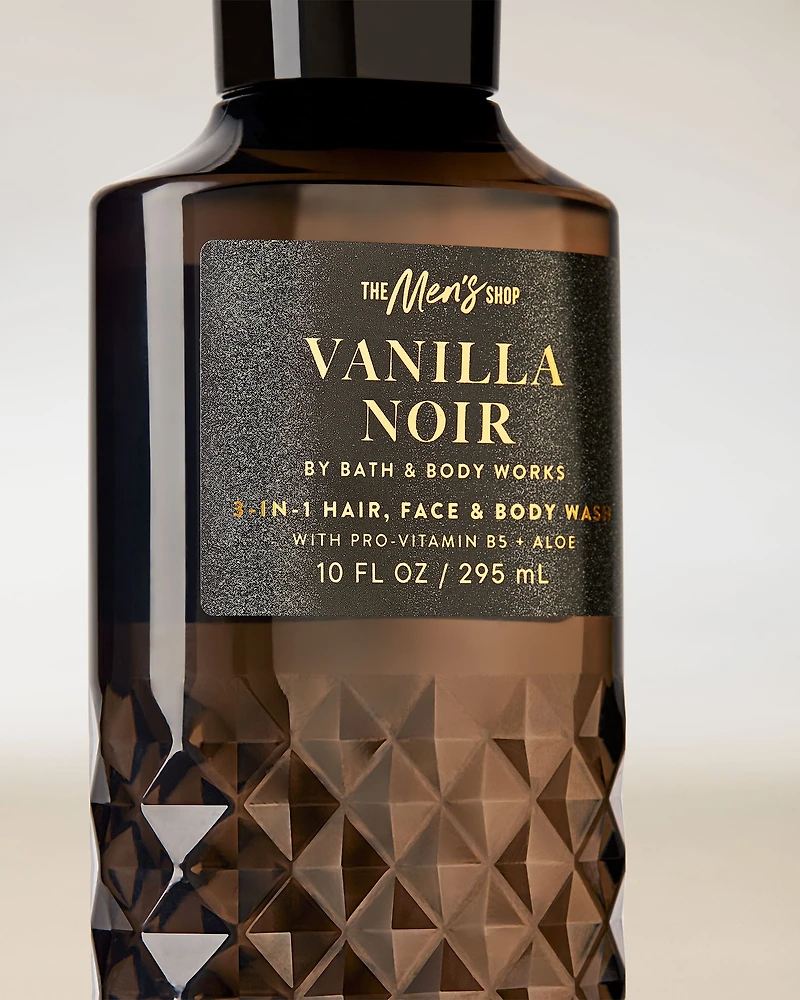 Vanilla Noir 3-in-1 Hair, Face & Body Wash