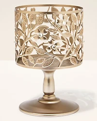 Dogwood Pedestal 3-Wick Candle Holder