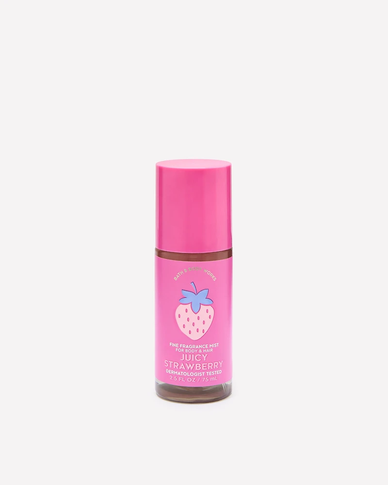 Juicy Strawberry Travel Size Fine Fragrance Mist