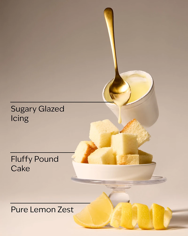 Iced Lemon Pound Cake Single Wick Candle