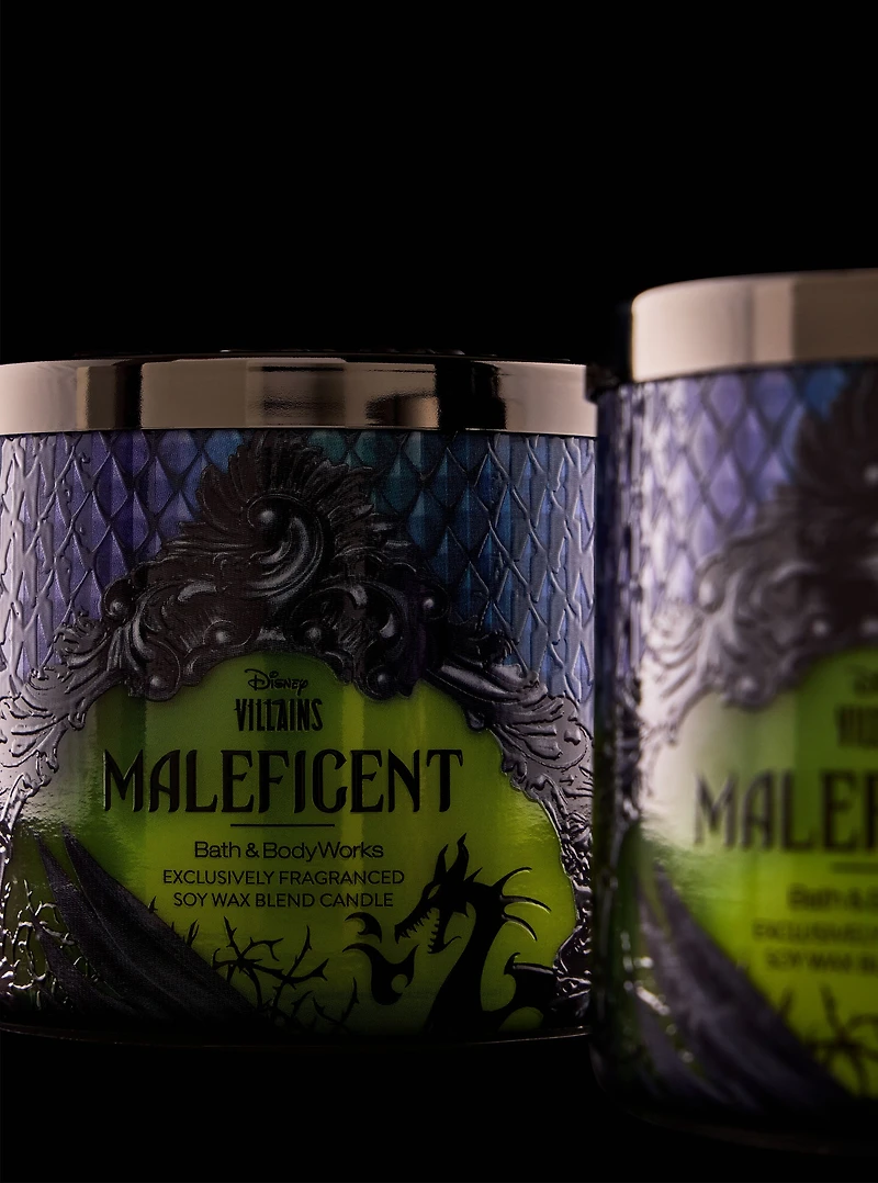 Maleficent 3-Wick Candle