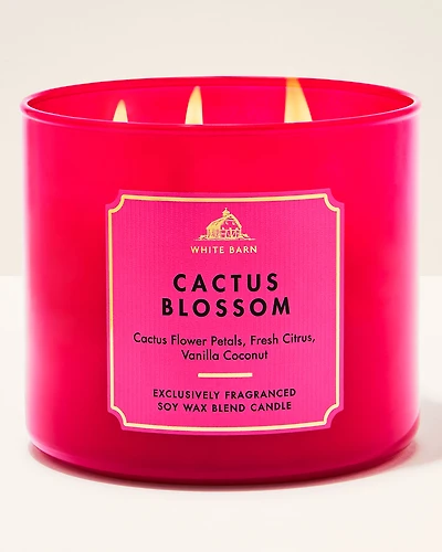 Cactus Blossom 3-Wick Candle