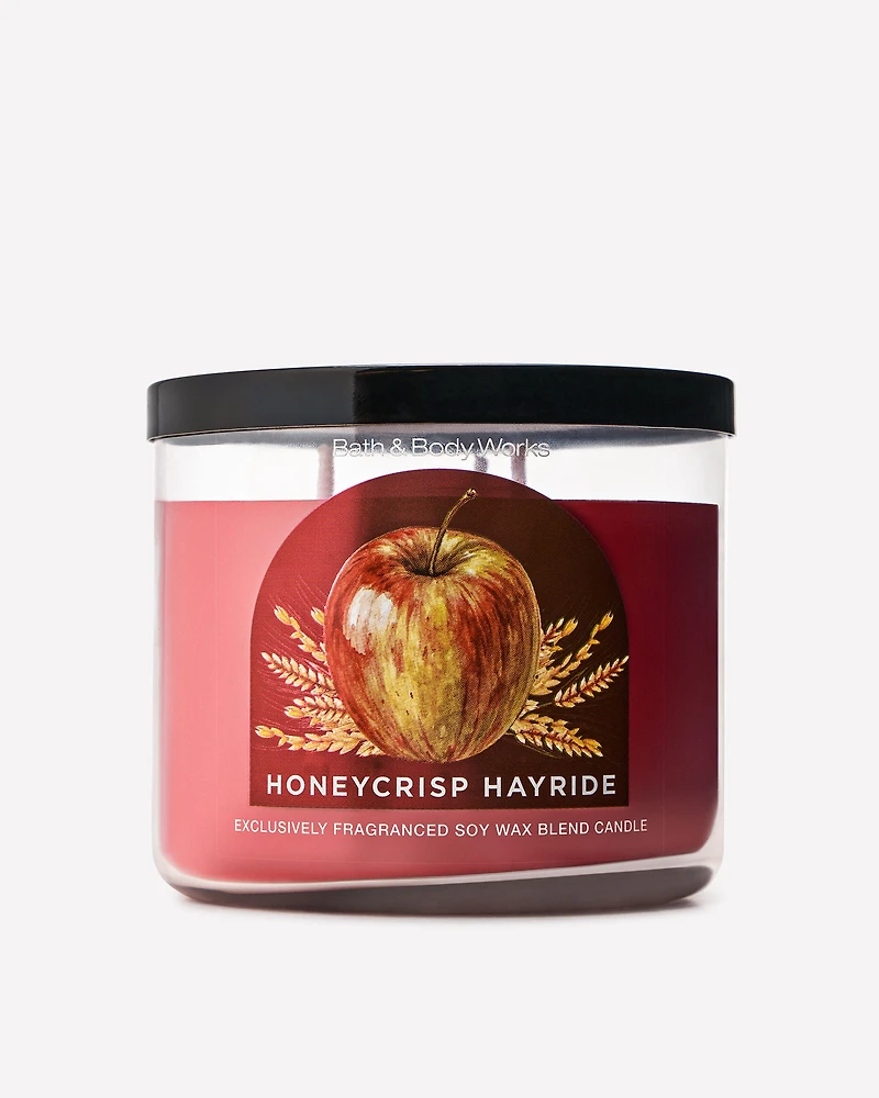 Honeycrisp Hayride 3-Wick Candle
