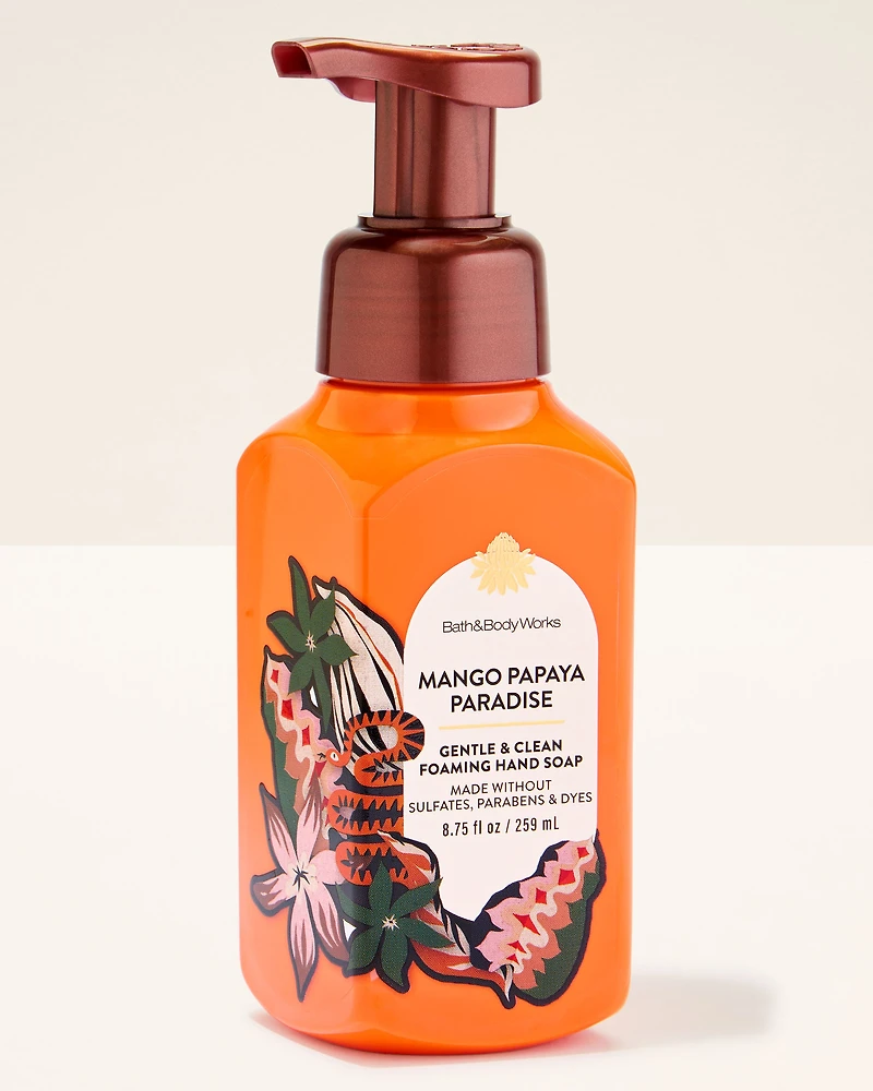 Mango Papaya Paradise Gentle & Clean Foaming Hand Soap