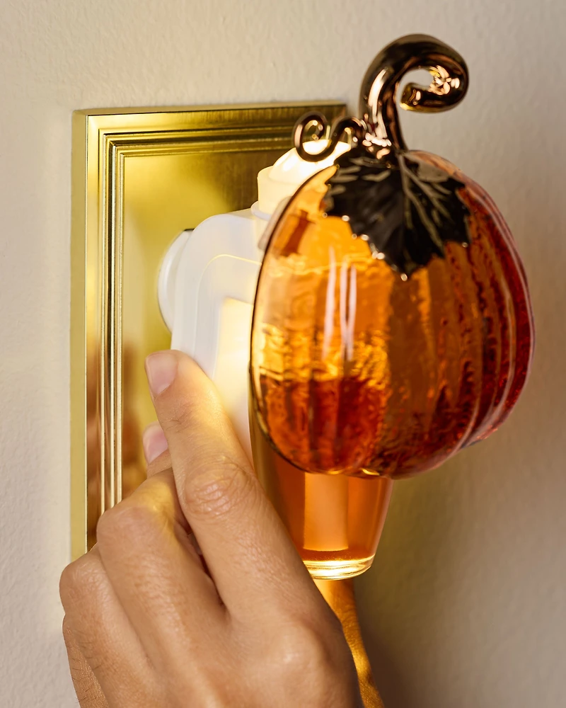 Orange Pumpkin Nightlight Wallflowers Fragrance Plug