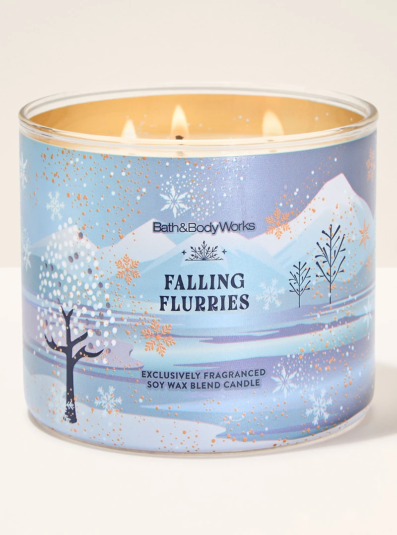Falling Flurries 3-Wick Candle