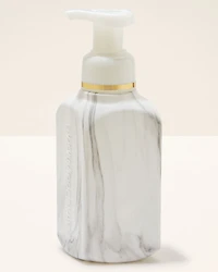 White Marble Gentle & Clean Foaming Hand Soap Dispenser