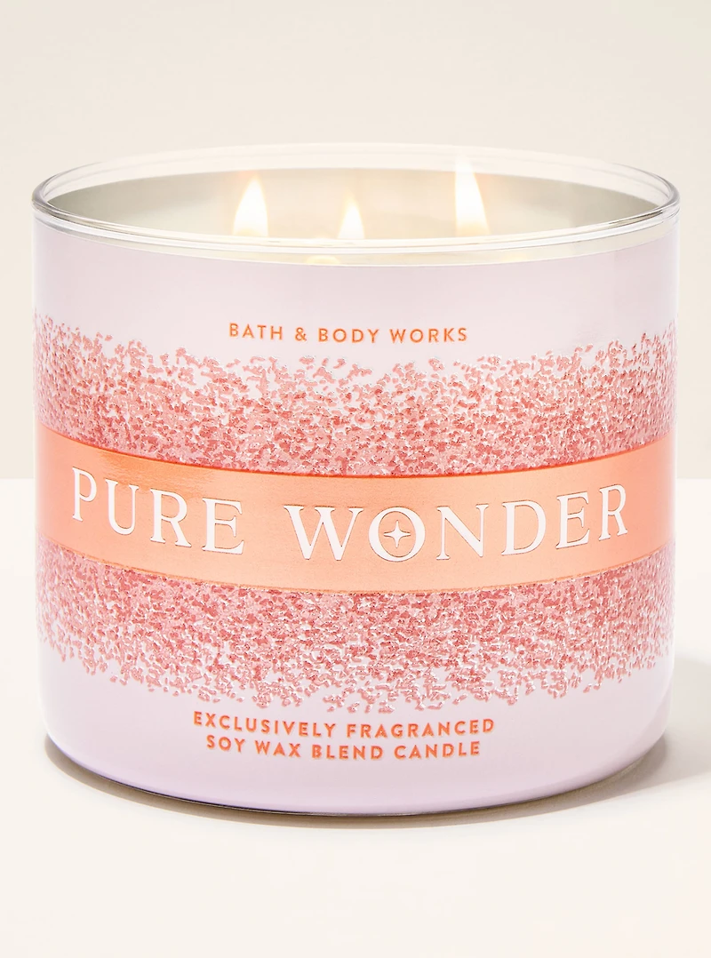 Pure Wonder 3-Wick Candle