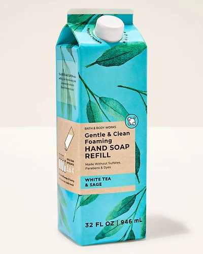 White Tea & Sage Gentle & Clean Foaming Refill