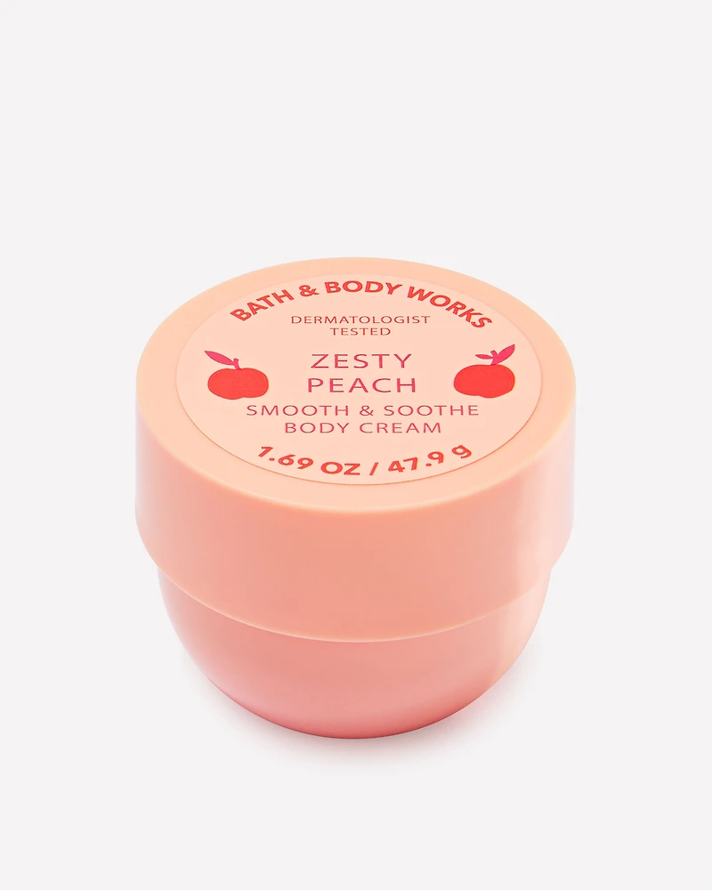 Zesty Peach Travel Size Smooth & Soothe Body Cream