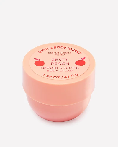 Zesty Peach Travel Size Smooth & Soothe Body Cream