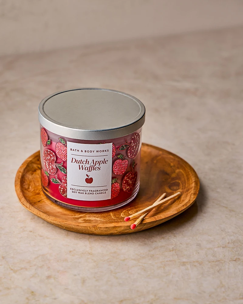 Dutch Apple Waffles 3-Wick Candle